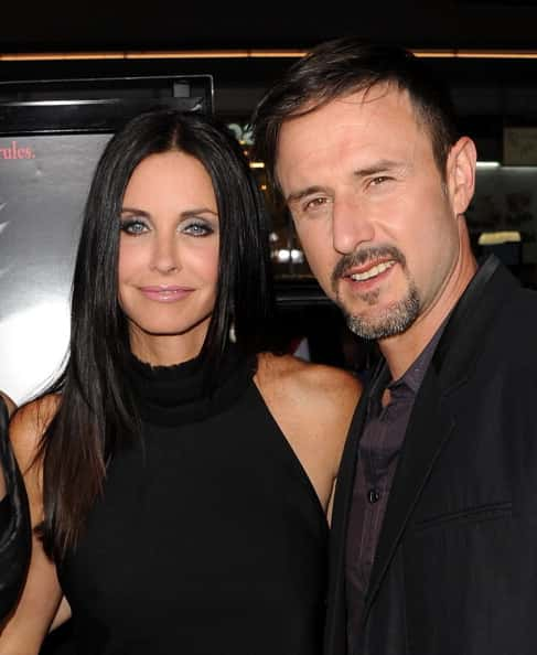 Courteney Cox and David Arquette