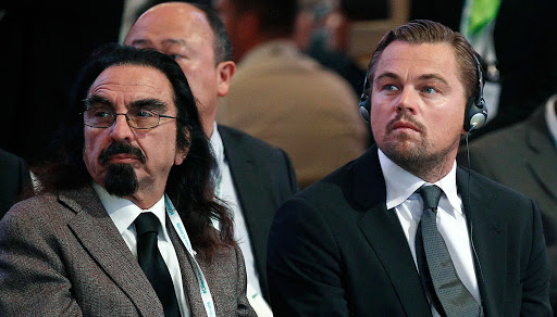Leonardo DiCaprio and George DiCaprio
