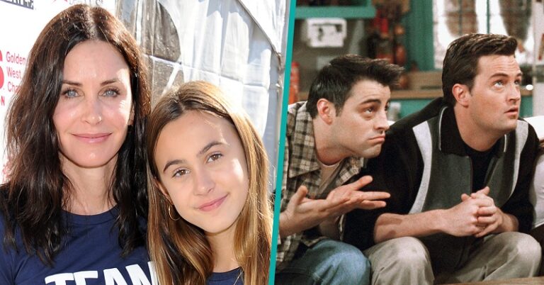 Courteney Cox’s Daughter Reveals In The Trivia Game That She Would Date A Young Joey Or A Young Chandler