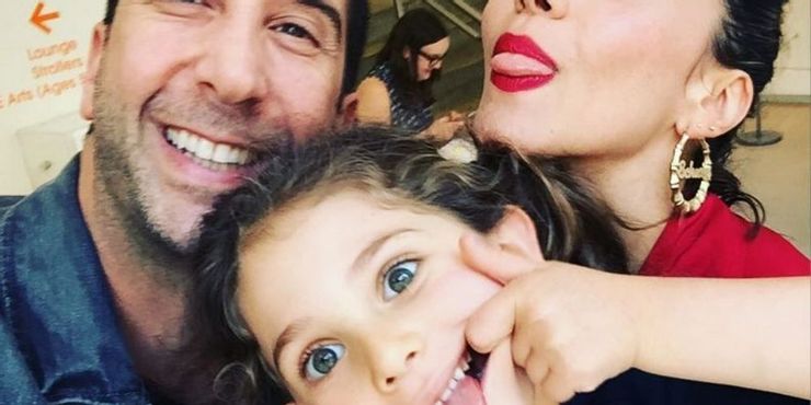 David Schwimmer With His Ex-Wife Zoe Buckman And Their Daughter Cleo Look Cuter Than Ever