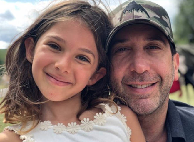 David Schwimmer's And His 'Non-Conformist' Daughter Cleo Looking Cute Together
