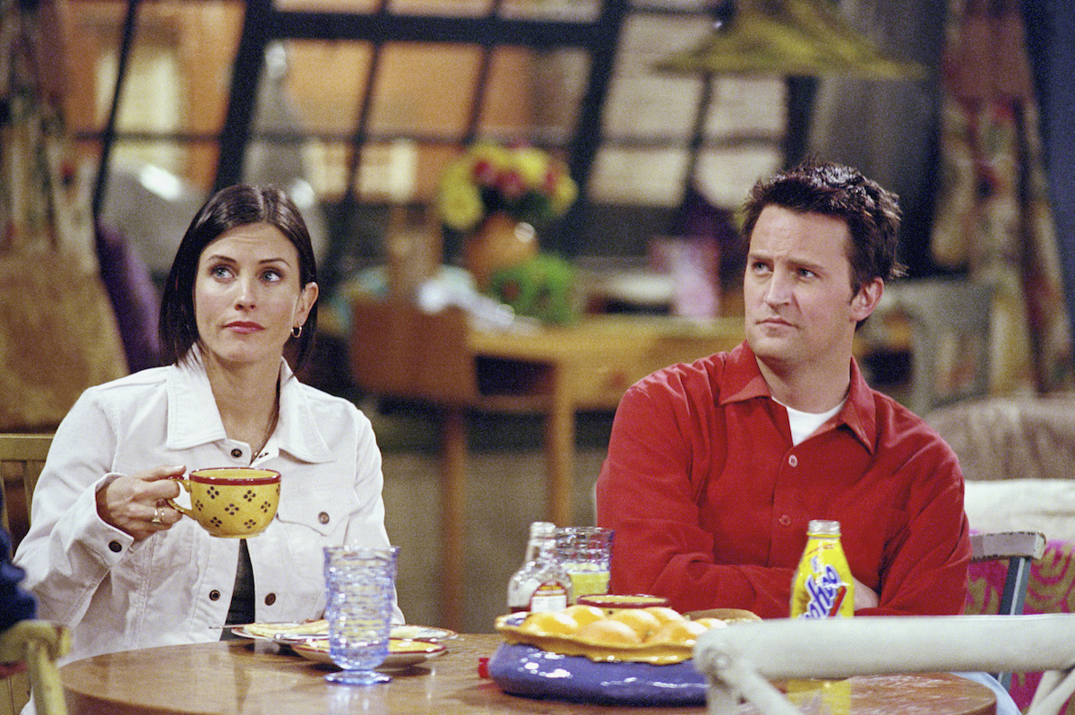 Friends monica and chandler