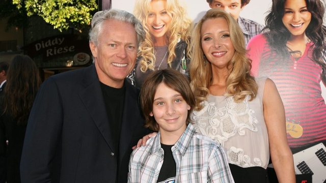 Lisa Kudrow With Her Husband Michel Stern And Their Son Julian Looking Adorable Togethe