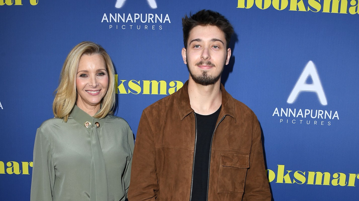 Lisa Kudrow and Her son Julian