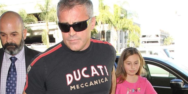 Matt LeBlanc Protecting Her Daughter Marina From Paparazzi