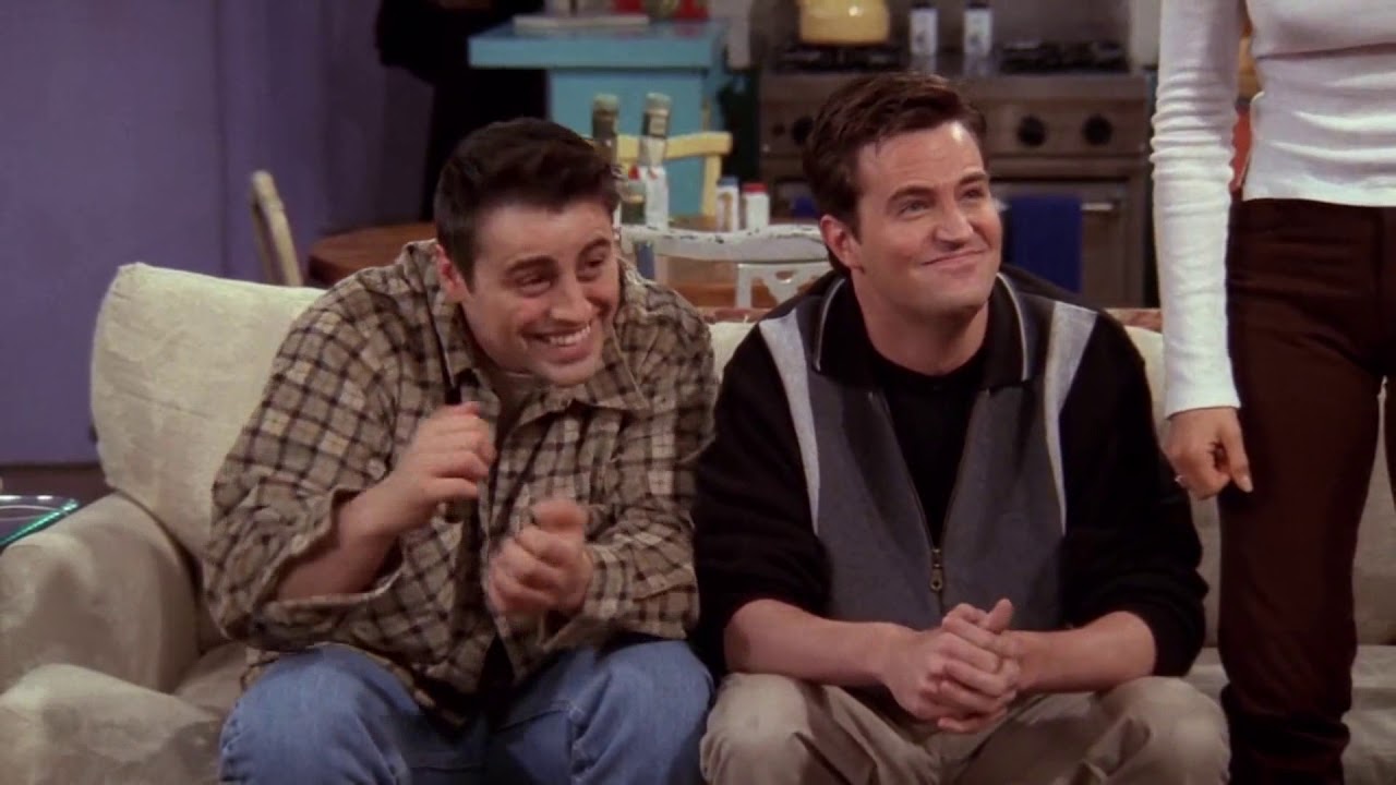 chandler and joey