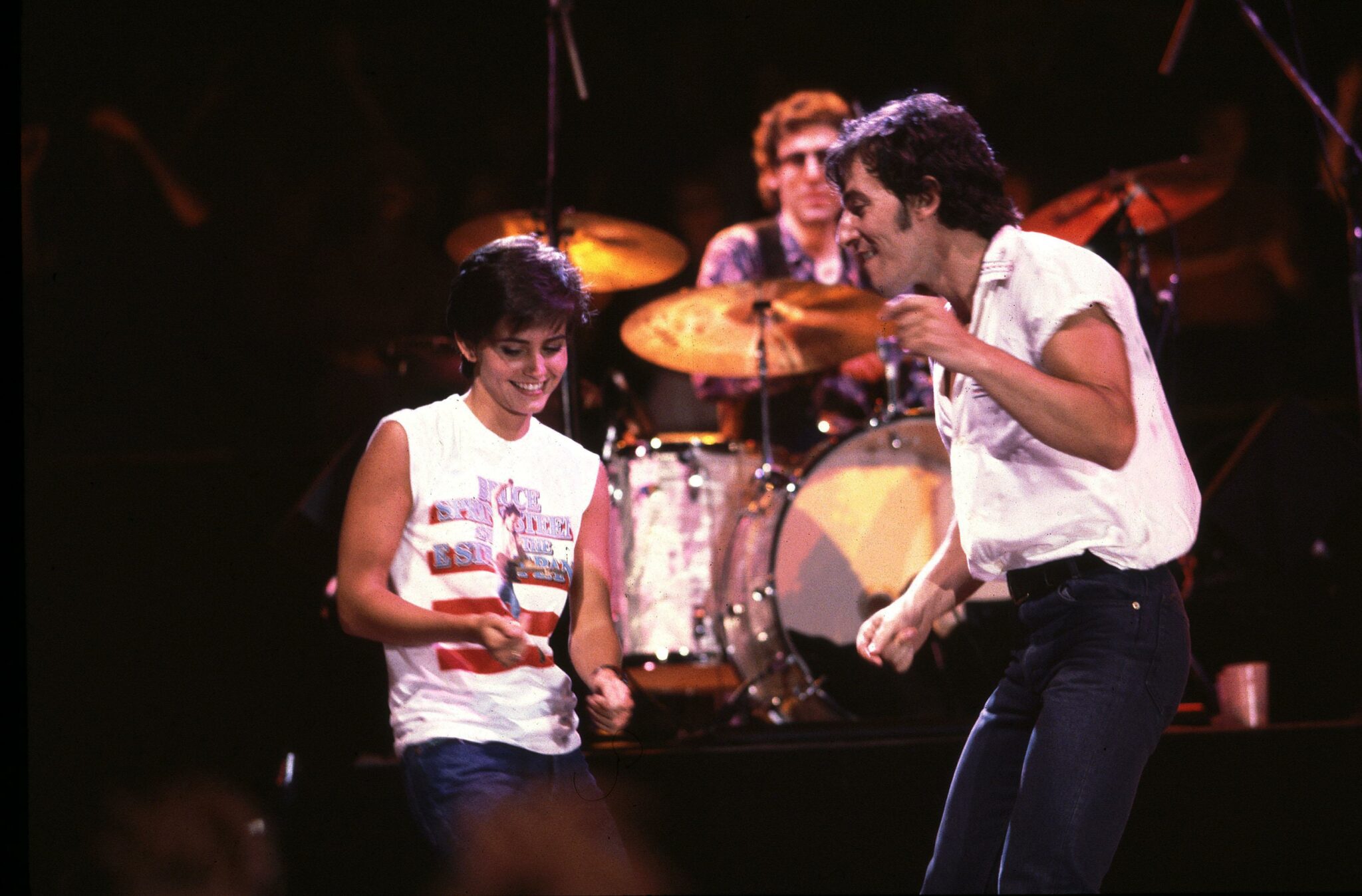 18. Cox Dancing With Bruce Springsteen.