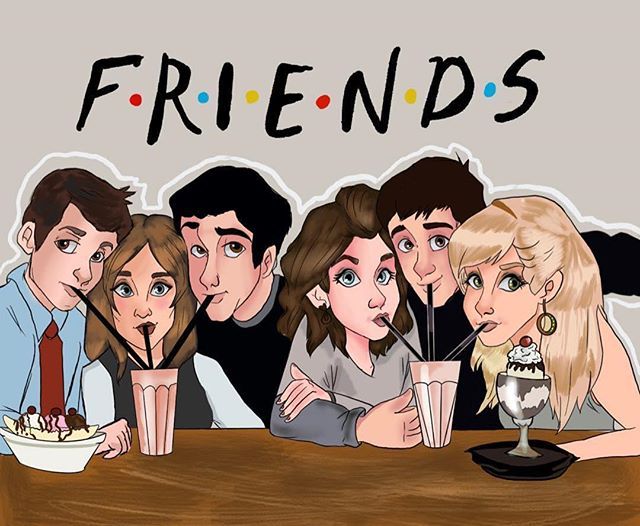 friends art 9