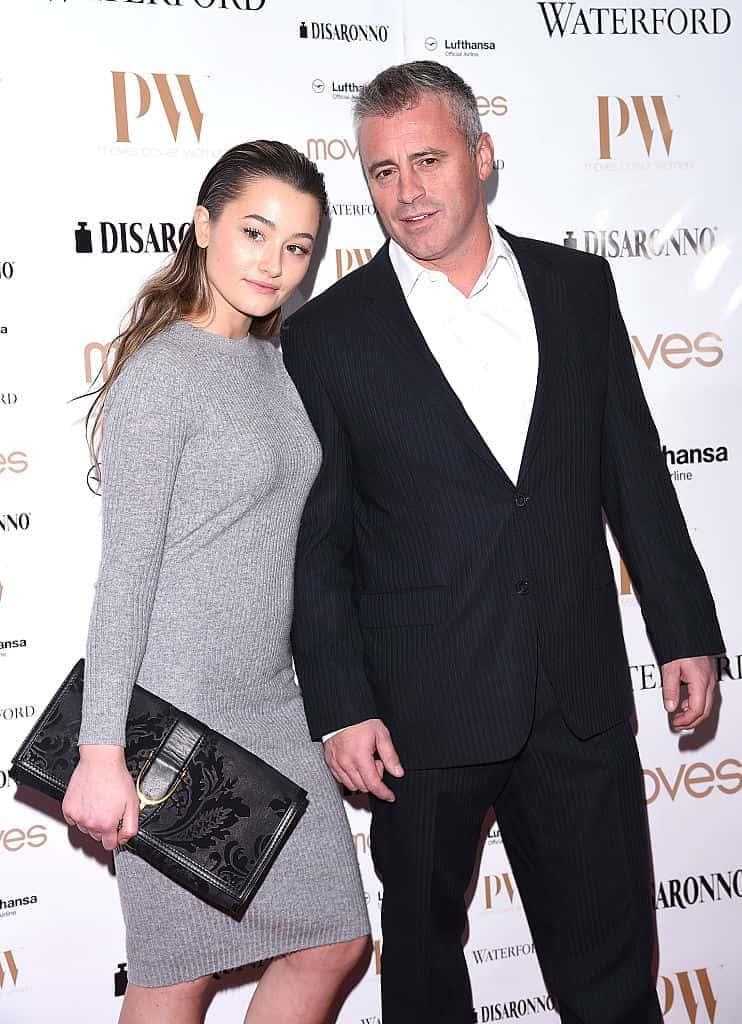 matt leblanc with his daughter Marina Pearl LeBlanc