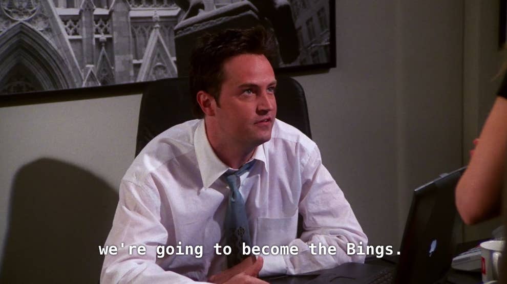 chandler bing in friends