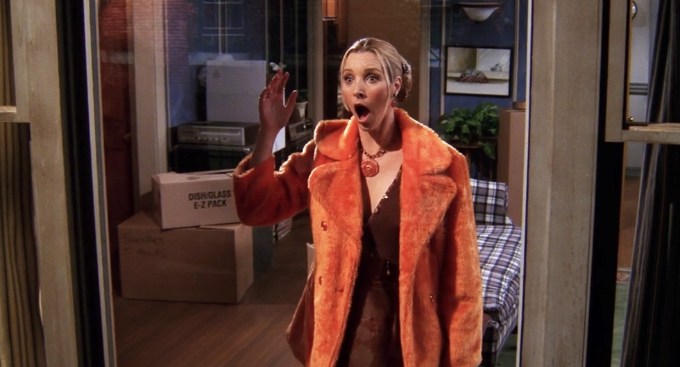 Phoebe Killed With This Orange Coat
