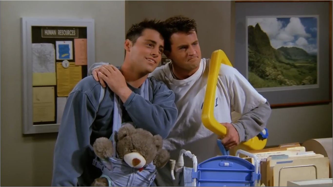 chandler and joey lost ben