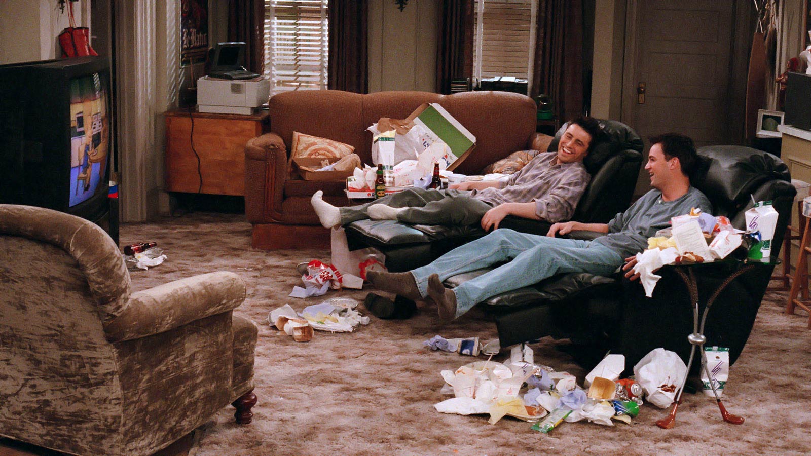 chandler and joey recliners