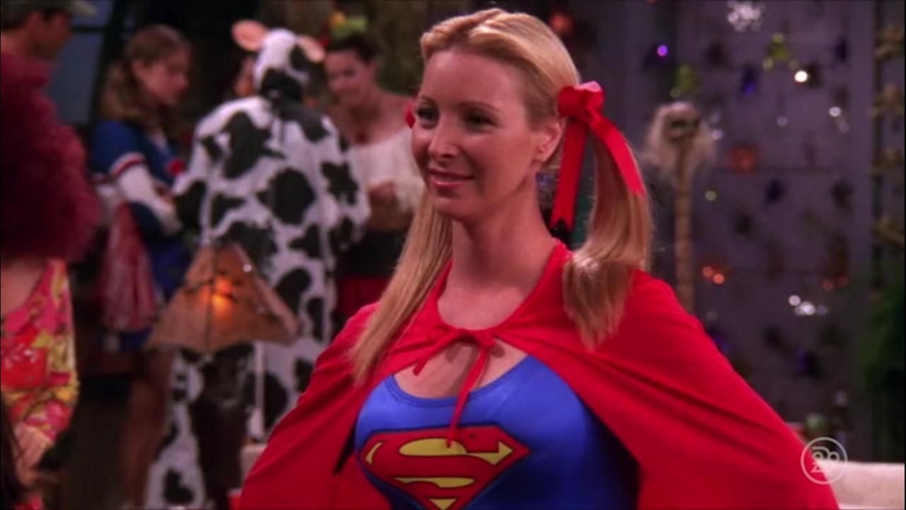 Phoebe's Supergirl Costume