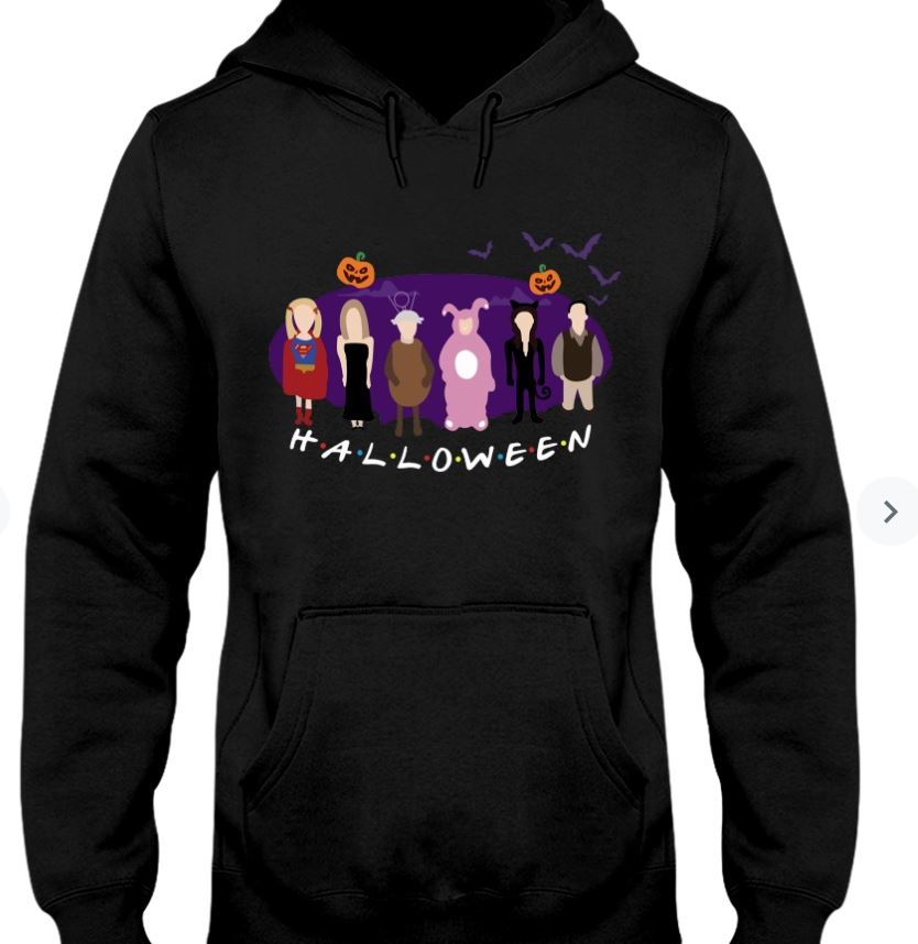 friends halloween hoodie tshirt