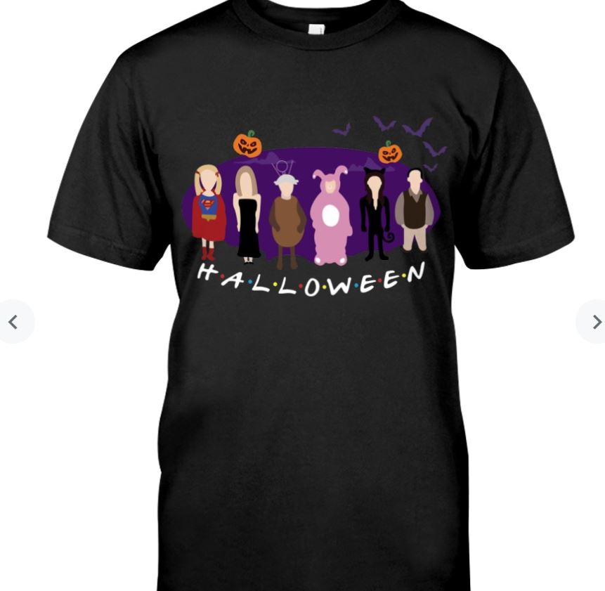 friends halloween tshirt
