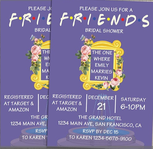 friends On-Theme Invitations