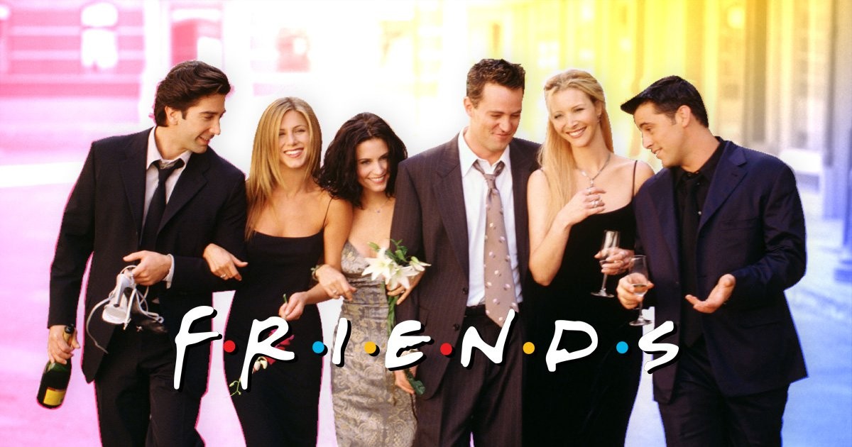 friends logo with cast