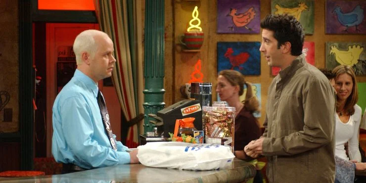 ross asking about rachel to gunther