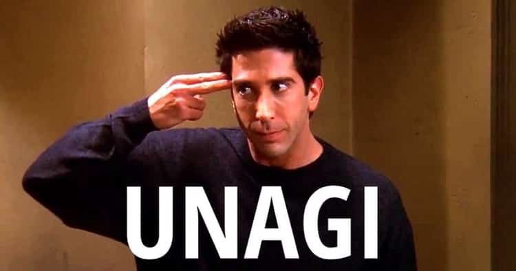 ross and his unagi pose