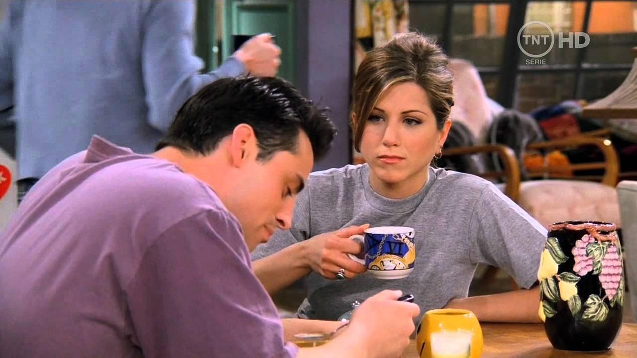 joey and rachel doing breakfast