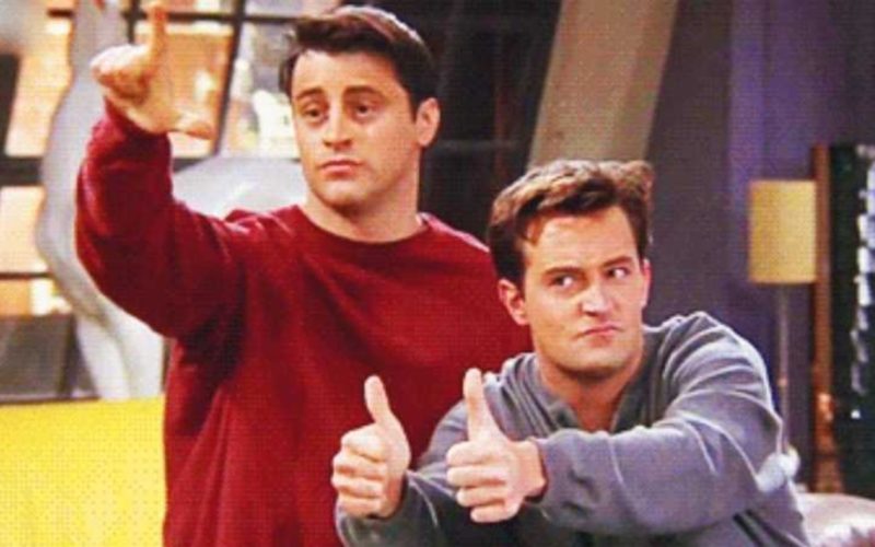 Friends character joey and chandler
