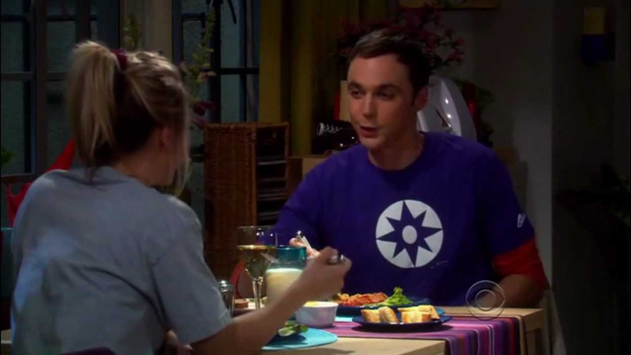 Sheldon and Penny’s Tasty Spaghetti in the big bang theory