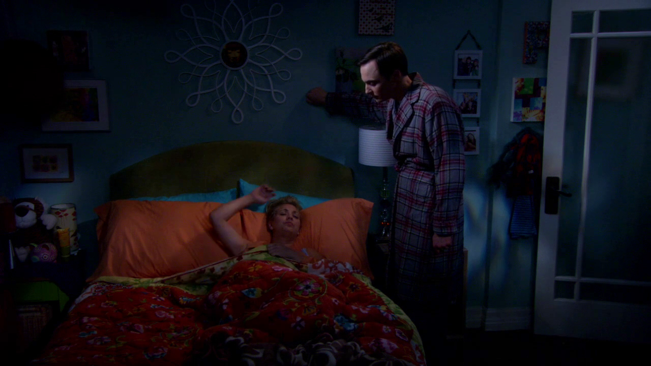 Sheldon Is Homesick & Sleeps In Penny Bedroom