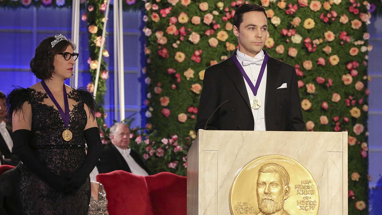 Sheldon and Amy won nobel prize